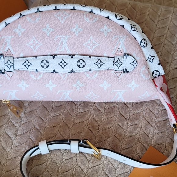 Louis Vuitton Giant Monogram Red Bumbag, Waist Bag Canvas Limited Edition - Picture 14 of 17
